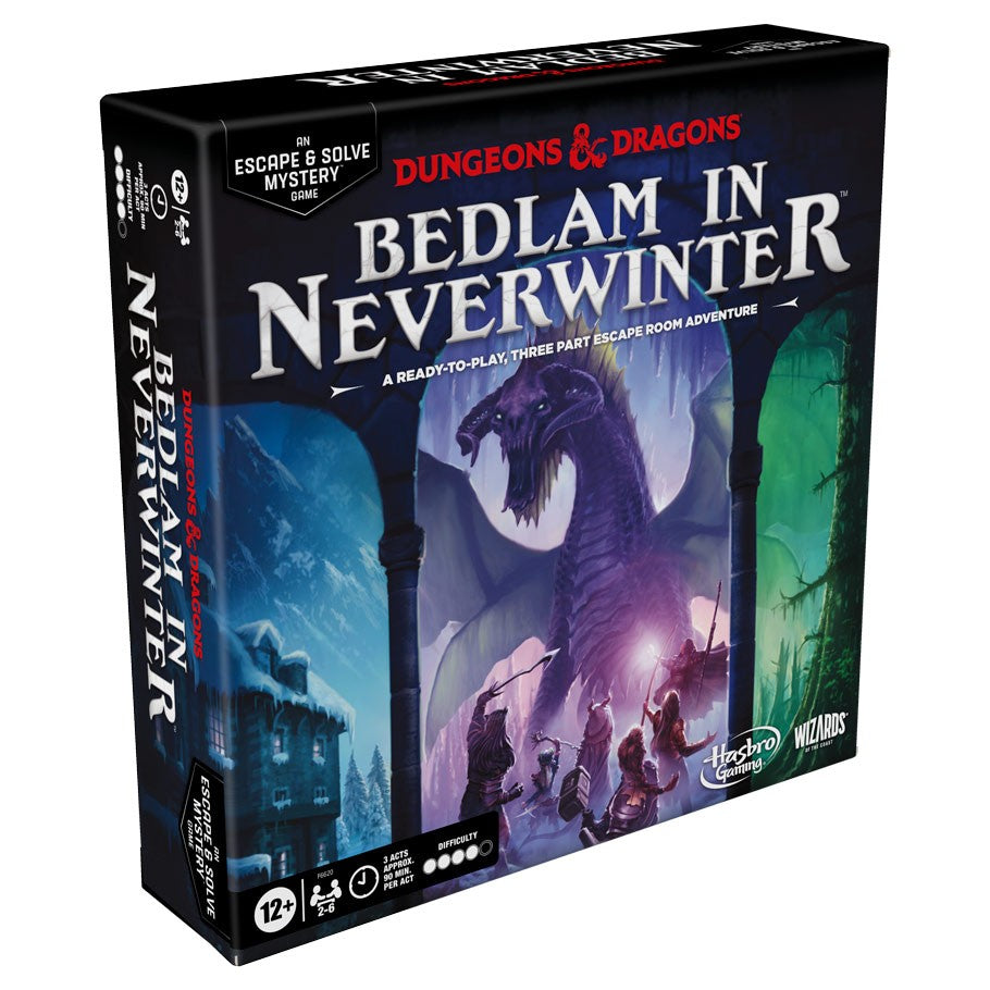 D&D: Bedlam in Neverwinter - A Ready-to-Play, Three Part Escape Room Adventure