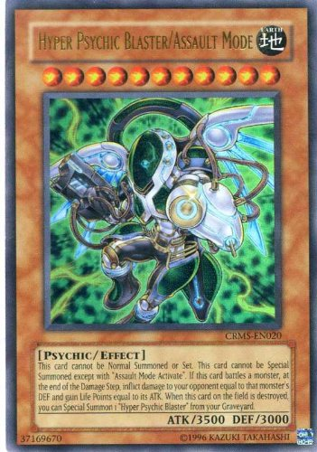 Hyper Psychic Blaster/Assault Mode (CRMS-EN020) Ultra Rare - Near Mint Unlimited