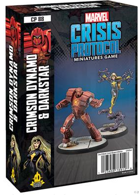 Marvel: Crisis Protocol (CP88) - Character Pack: Crimson Dynamo & Dark Star