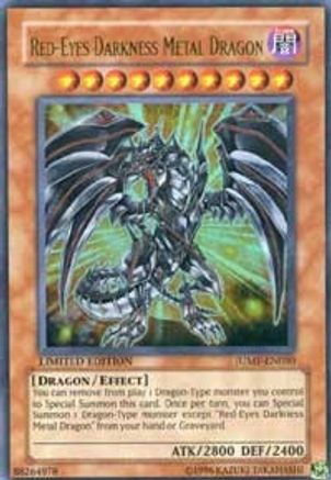 Red-Eyes Darkness Metal Dragon (JUMP-EN030) Ultra Rare - Near Mint Limited