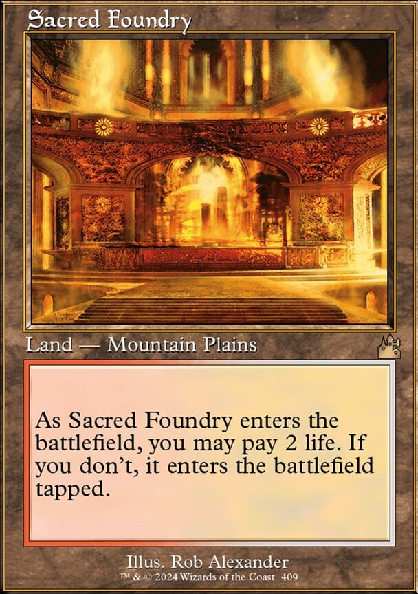Sacred Foundry [#0409 Retro Frame] (RVR-R)