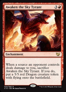 Awaken the Sky Tyrant (C15-R)