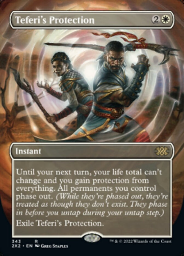 Teferi's Protection [#343 Alternate-Art Borderless] (2X2-R)