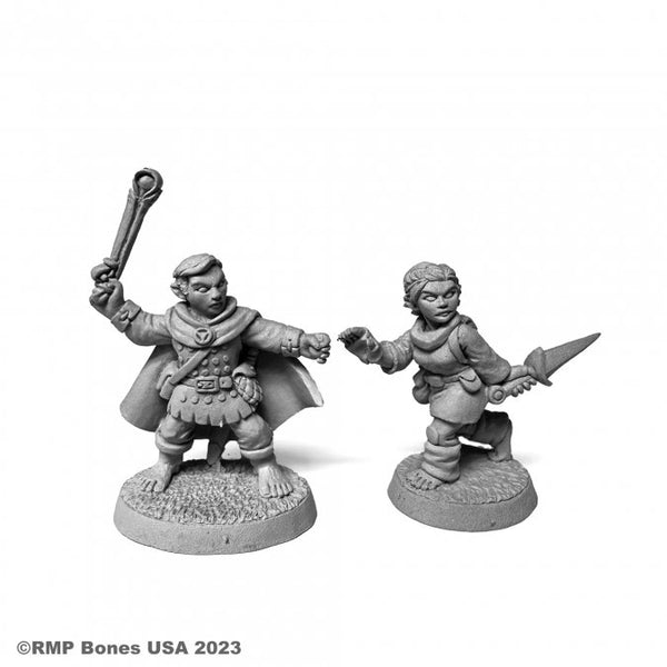 Dungeon Dwellers 07104: Halfling Ranger and Rogue