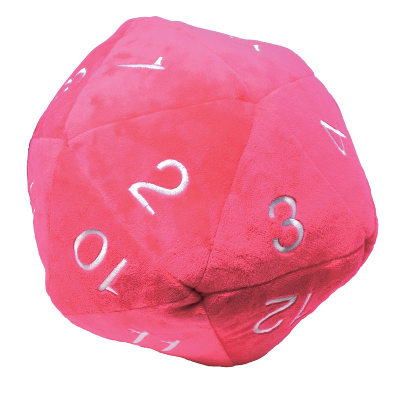 Ultra-PRO: Jumbo D20 Plush - Hot Pink