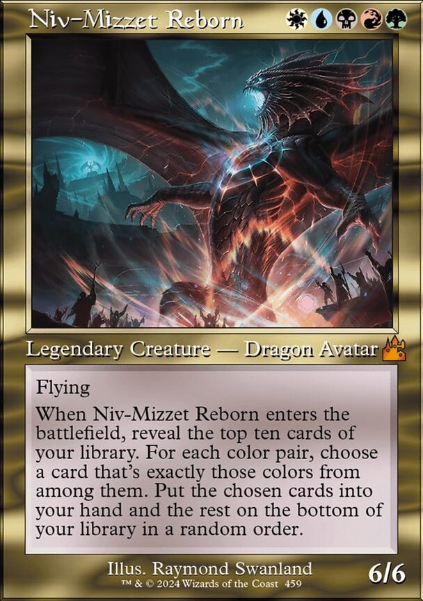 Niv-Mizzet Reborn [#0459 Retro Frame] (RVR-M)