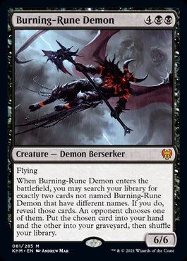 Burning-Rune Demon (KHM-M)