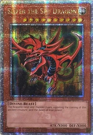 Slifer the Sky Dragon (Quarter Century Secret Rare) (LC01-EN002) Quarter Century Secret Rare - Near Mint Limited