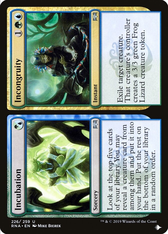 Incubation // Incongruity (RNA-U-LIST)