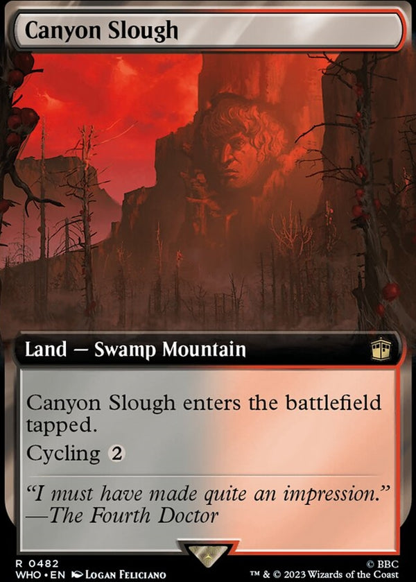 Canyon Slough [#0482 Extended Art Reprint] (WHO-R)