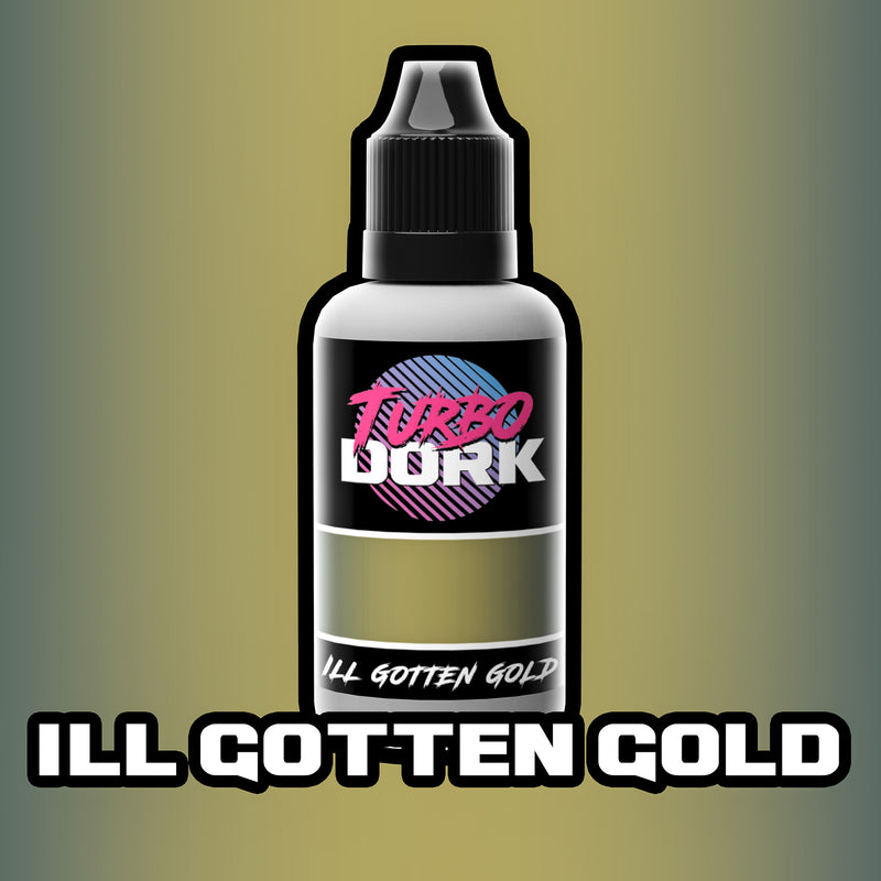 Turbo Dork 1.0: Metallic Acrylic - Ill Gotten Gold (20ml) (OOP)