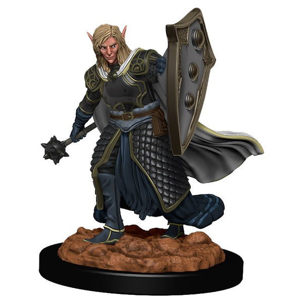 D&D Miniatures: Icons of the Realms - Premium Figure: Wave 02 - Elf Male Cleric