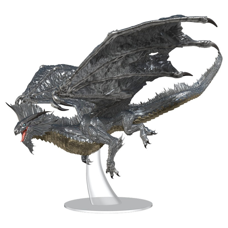 D&D Miniatures: Icons of the Realms - Premium Figure: Adult Silver Dragon