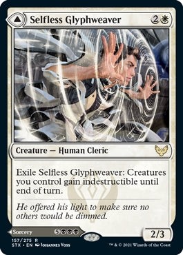 Selfless Glyphweaver // Deadly Vanity (STX-R)