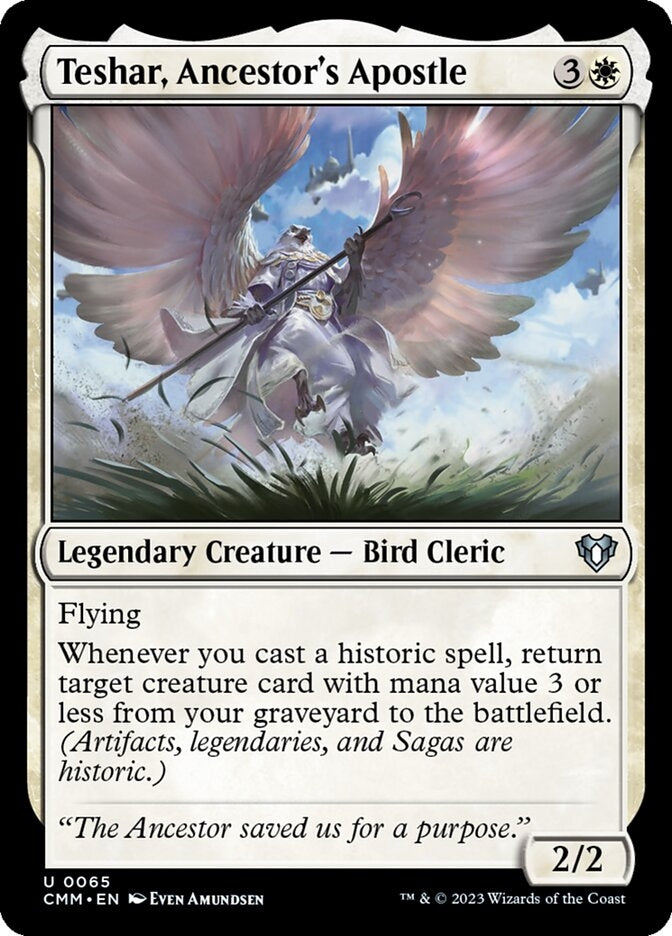 Teshar, Ancestor's Apostle [#0065] (CMM-U)