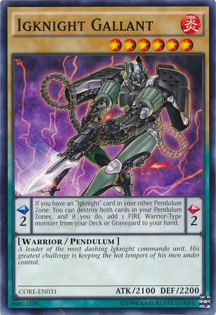 Igknight Gallant (CORE-EN031) Common - Near Mint Unlimited