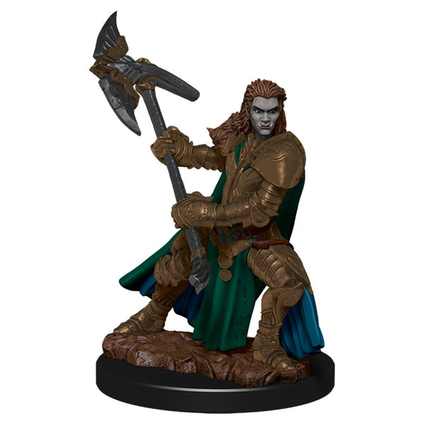 D&D Miniatures: Icons of the Realms - Premium Figure: Wave 04 - Half-Orc Fighter Female