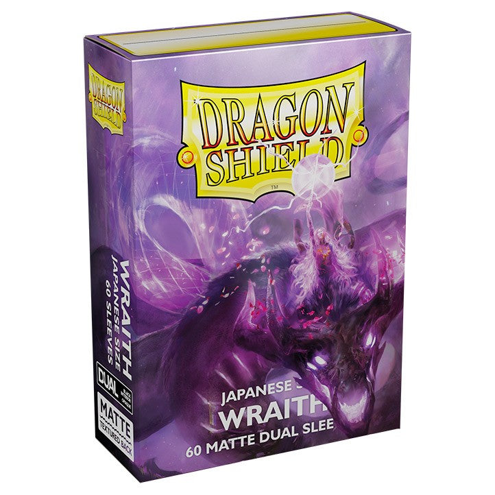 Dragon Shield: Mini - Matte Dual: Wraith 60 Count