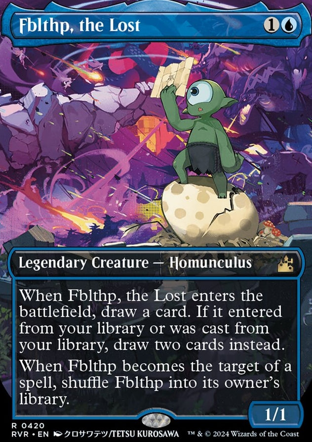 Fblthp, the Lost [#0420 Borderless Anime] (RVR-R)