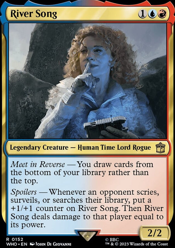 River Song [#0152 New Cards] (WHO-R)