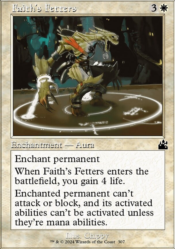 Faith's Fetters [#0307 Retro Frame] (RVR-C)