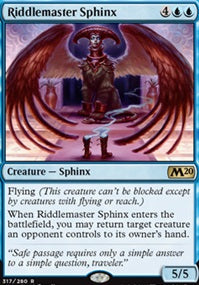 Riddlemaster Sphinx (M20-R)