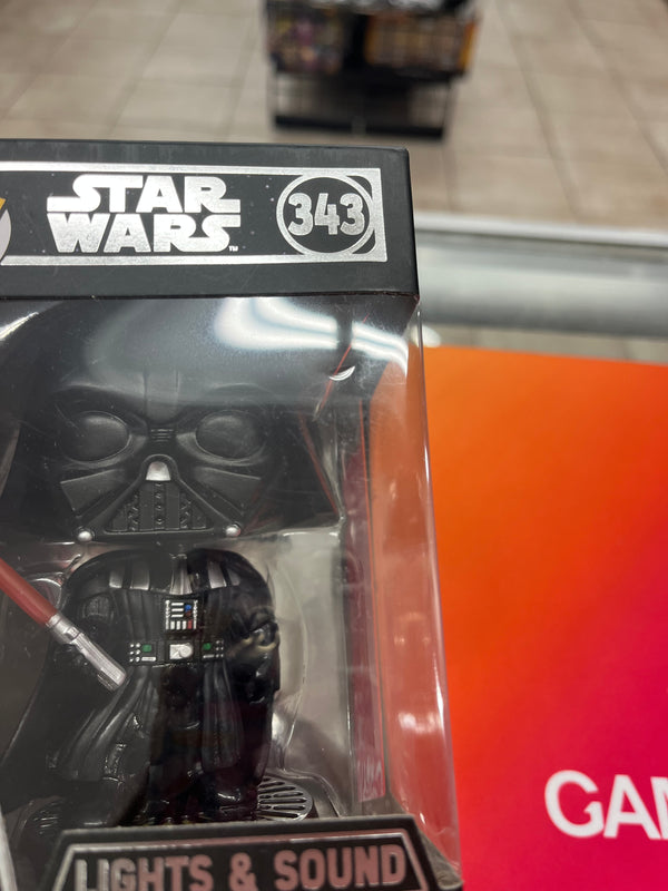 POP Figure: Star Wars #0343 - Darth Vader (Electronic) [Damaged Box]