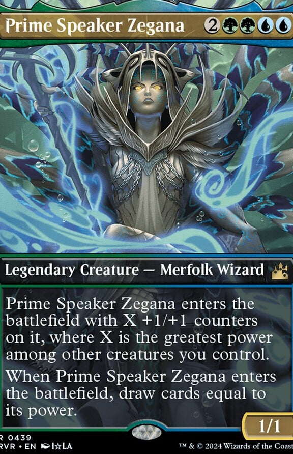Prime Speaker Zegana [#0439 Borderless Anime] (RVR-R)