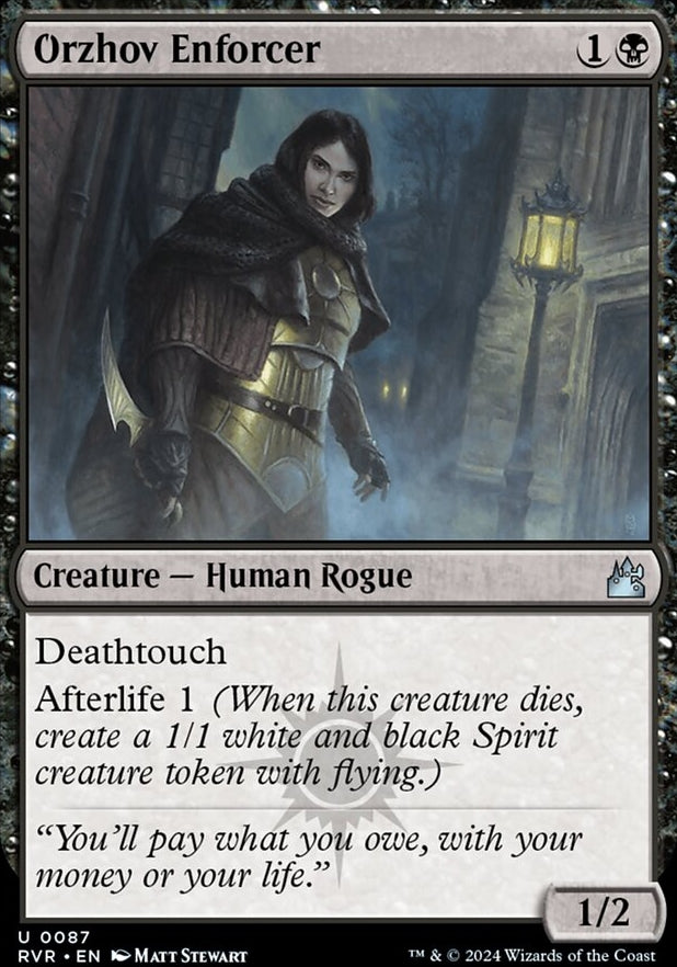 Orzhov Enforcer [#0087] (RVR-U)