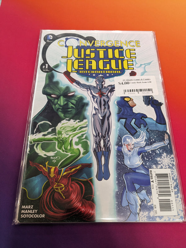 Convergence: Justice League International #1-2 Bundle (Complete)