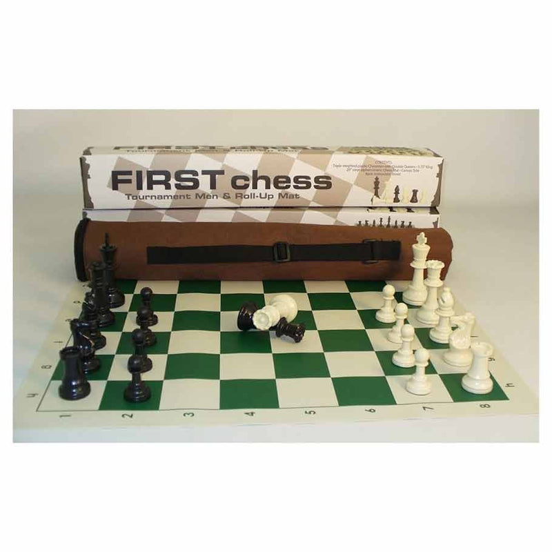 First Chess Vinyl Mat & Tote