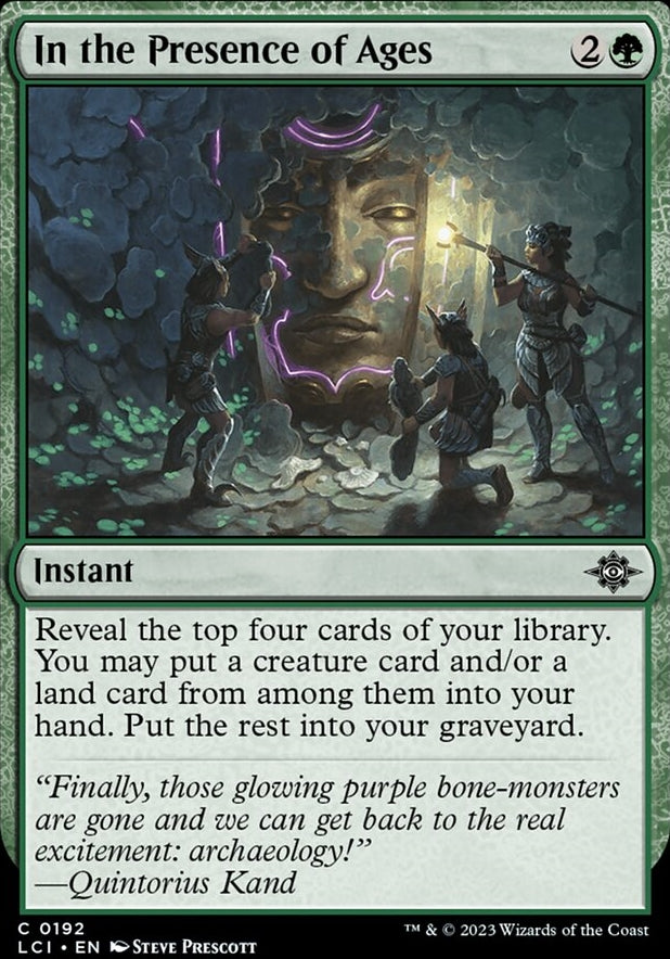 In the Presence of Ages [#0192] (LCI-C)