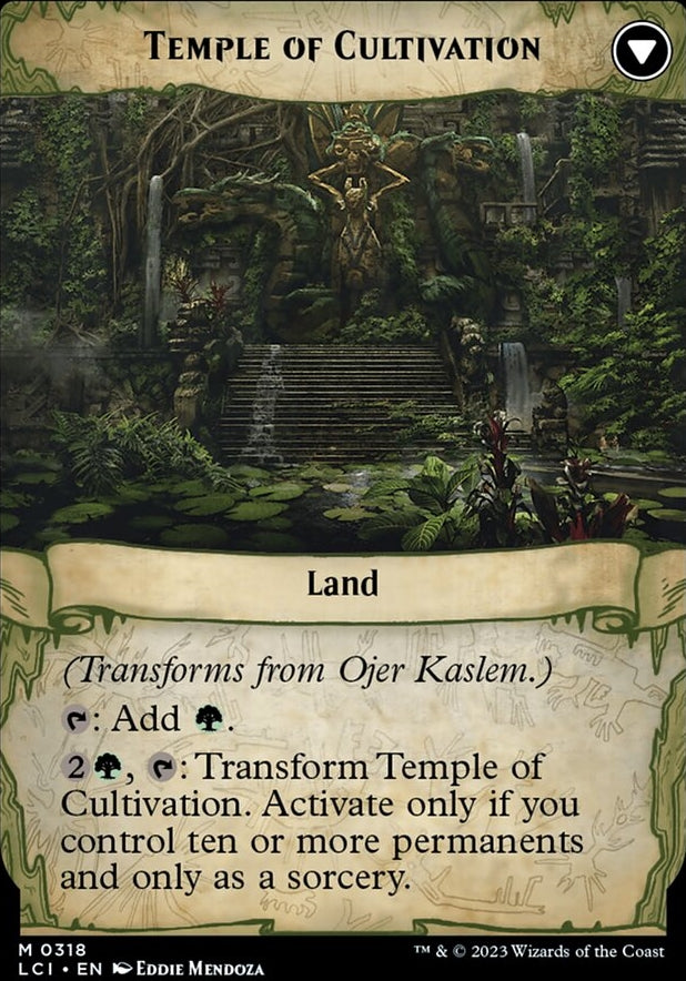 Ojer Kaslem, Deepest Growth // Temple of Cultivation [#0318 Showcase] (LCI-M)