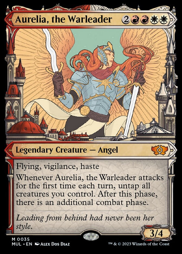Aurelia, the Warleader [#0035 Showcase] (MUL-M)
