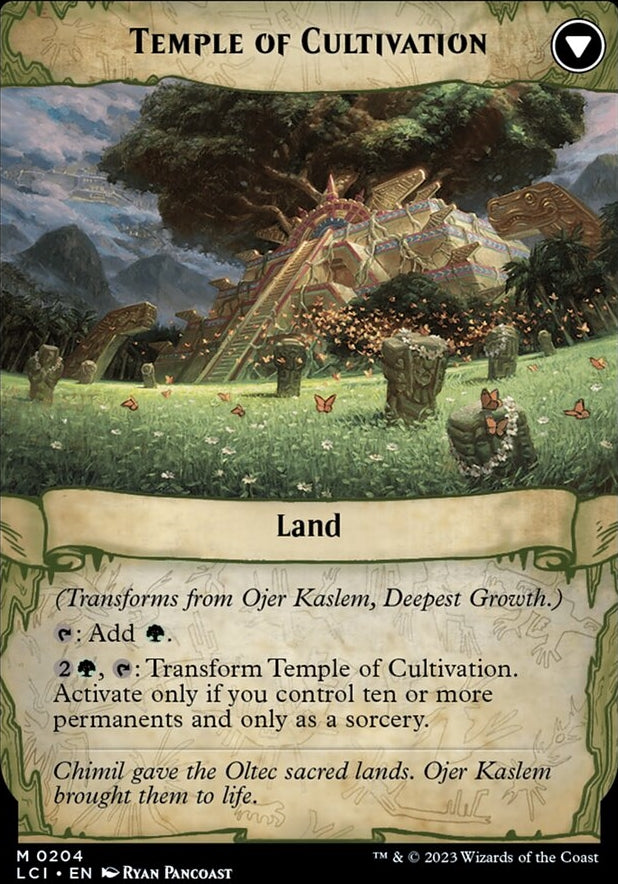 Ojer Kaslem, Deepest Growth // Temple of Cultivation [#0204] (LCI-M)