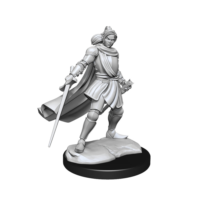 Critical Role: Unpainted Miniatures - Half-Elf Paladin Xhorhas Female W1