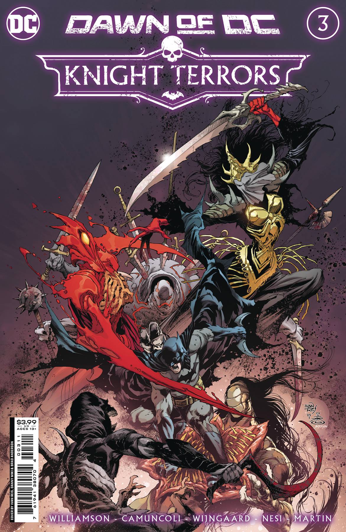 KNIGHT TERRORS #1-4 (Comic Bundle)