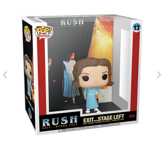 POP Figure Cover: Rush #0013 - Exit Stage Left