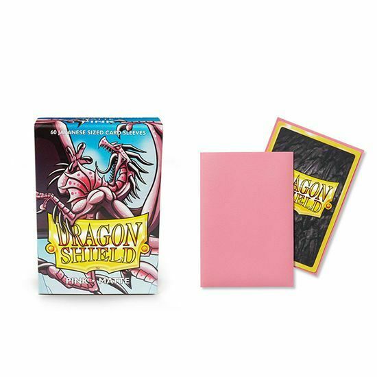 Dragon Shield: Mini - Matte: Pink 60 Count