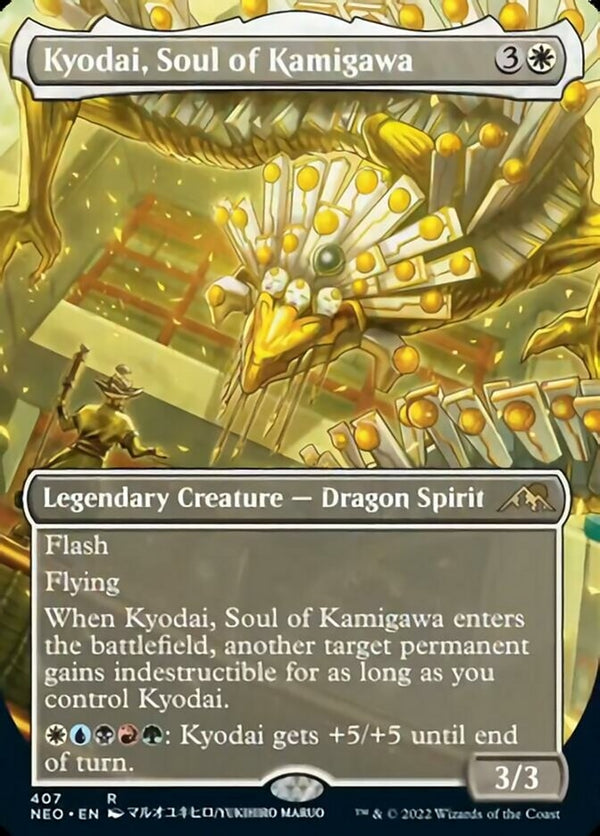 Kyodai, Soul of Kamigawa [#407 Alternate-Art Borderless] (NEO-R)