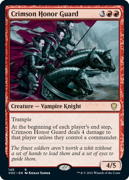 Crimson Honor Guard [#145] (VOC-R)