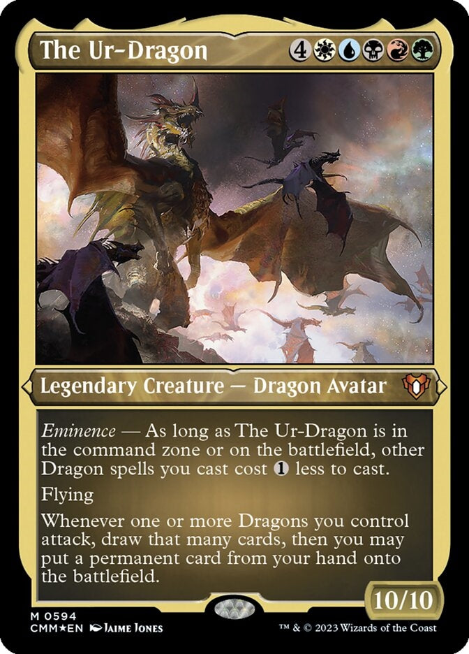 The Ur-Dragon [#0594 Etched Foil] (CMM-M)