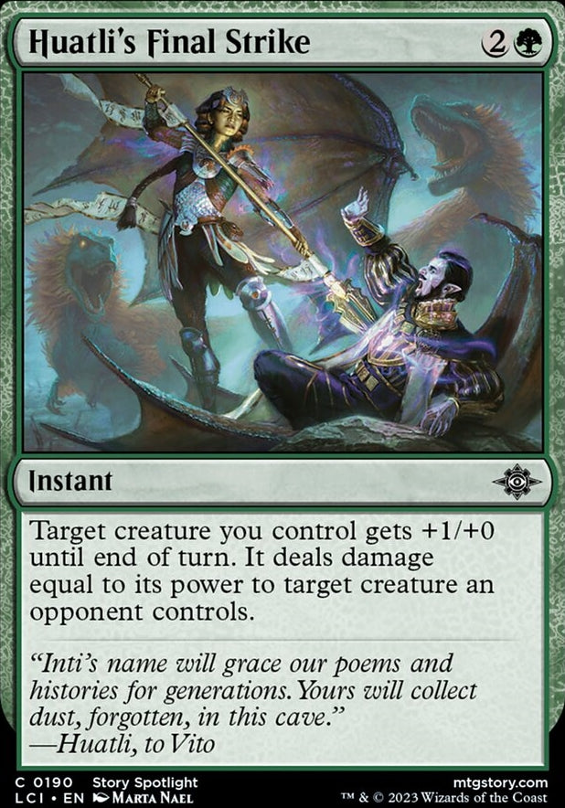 Huatli's Final Strike [#0190] (LCI-C)