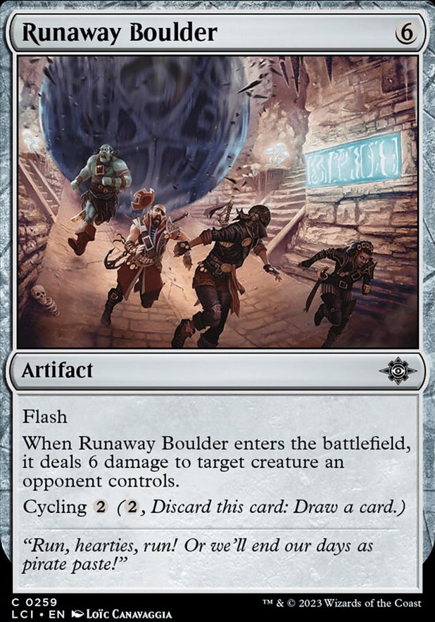 Runaway Boulder [#0259] (LCI-C)