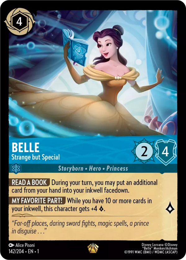 Belle - Strange but Special (The First Chapter 142/204) Legendary - Near Mint