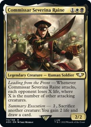 Commissar Severina Raine (40K-R)