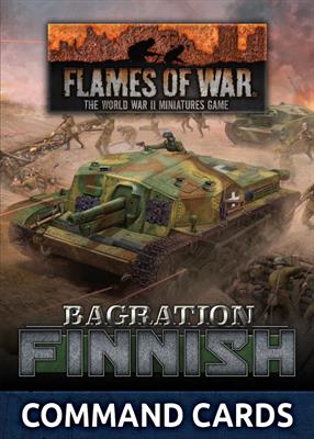 Flames of War: WWII: Command Card Pack (FW269FC) - Bagration: Finnish