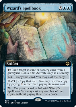 Wizard's Spellbook [#370 Extended Art] (AFR-R)