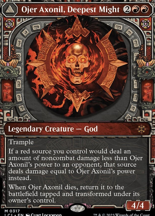 Ojer Axonil, Deepest Might // Temple of Power [#0317 Showcase] (LCI-M)