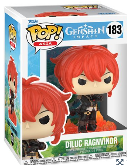 POP Figure: Genshin Impact #0183 - Diluc Ragnvindr